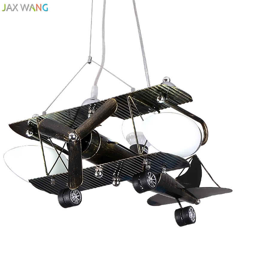 Детская комната освещение мальчик мультфильм спальня подвесные светильники