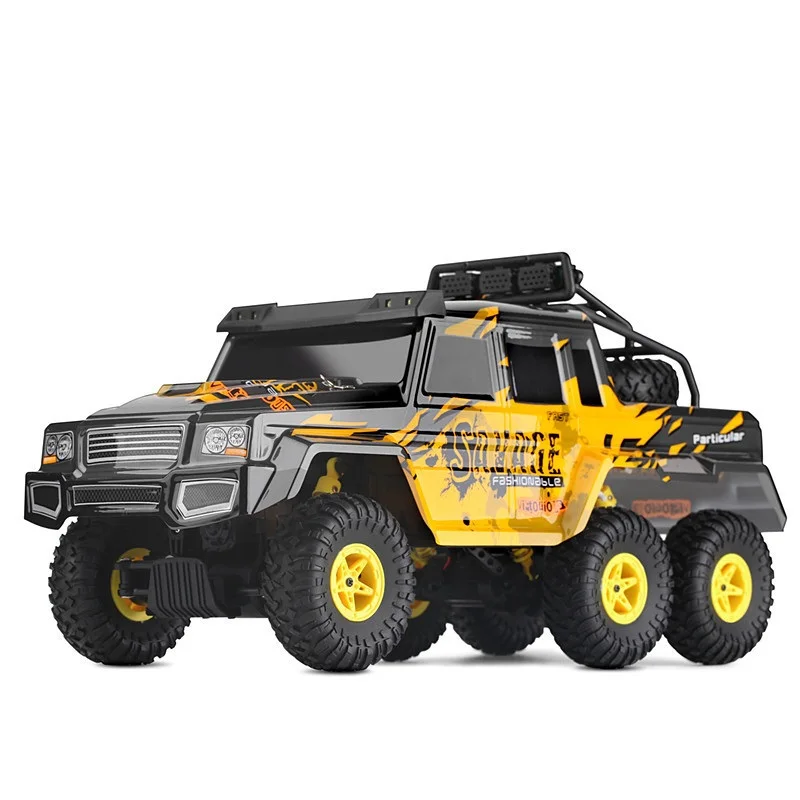 Большой размер 1:18 Scaled Accelerator 2 4G 6WD шестиколесный Бигфут Рок Гусеничный RC