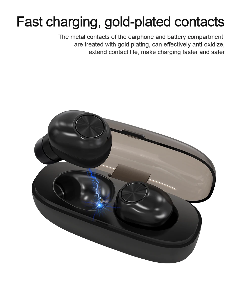 LXT E6 TWS V5.0 Bluetooth наушники беспроводные наушники стерео Bluetooth гарнитура наушники спортивные наушники для телефона глубокий бас