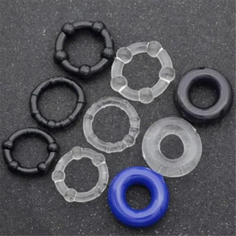 Набор из 9 предметов Кольца для пениса увеличение оргазма удлинение эрекции