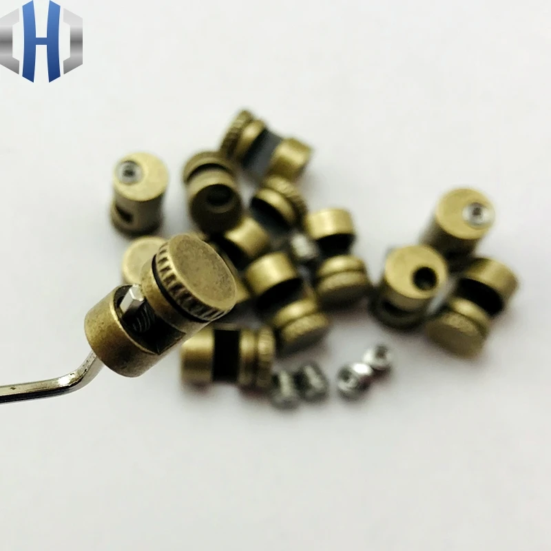 2019 Новое поступление CNC Technic EDC латунный нож кнопочный толкатель ножей