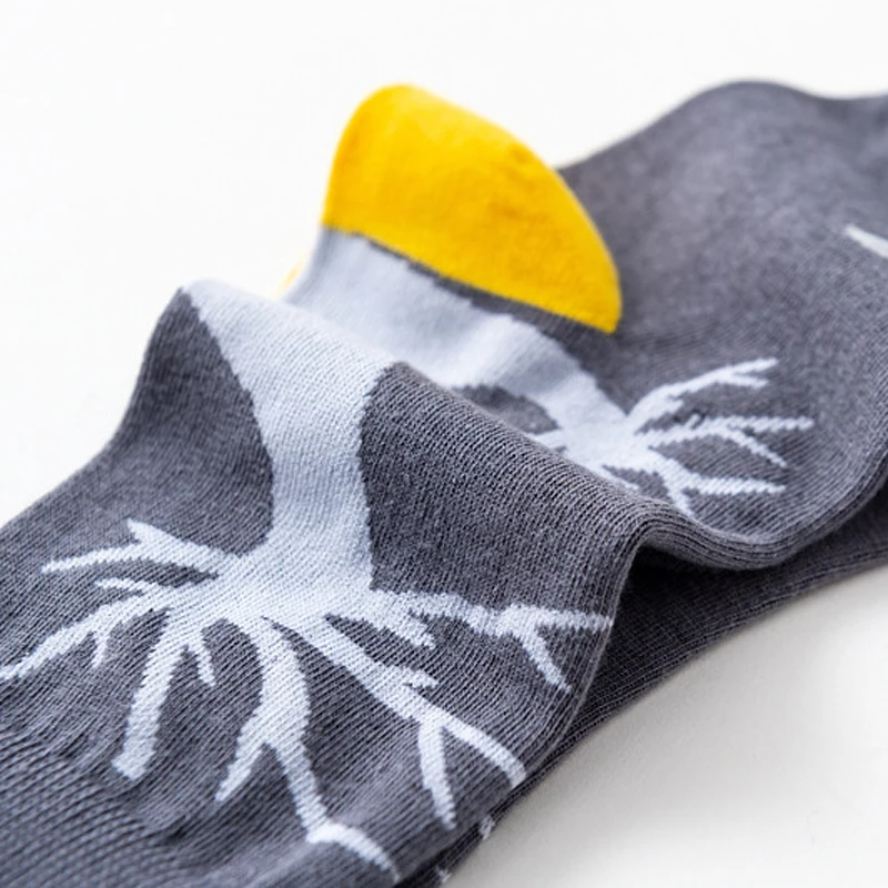 

Hot Sale Cartoon Tree Animal Pattened Short Socks Fashion Cute Women Colorful Funny Happy Socks Casual Female Cotton Ankle Socks