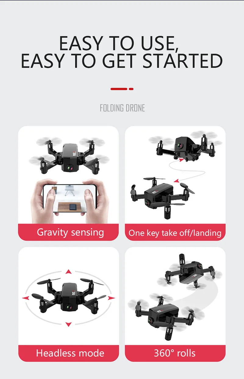 Мини оптический воздушный Дрон с камерой hd 720p WiFi приложение управления RC Вертолеты красочные огни rc игрушки Радиоуправляемый игрушечный вертолет для детей