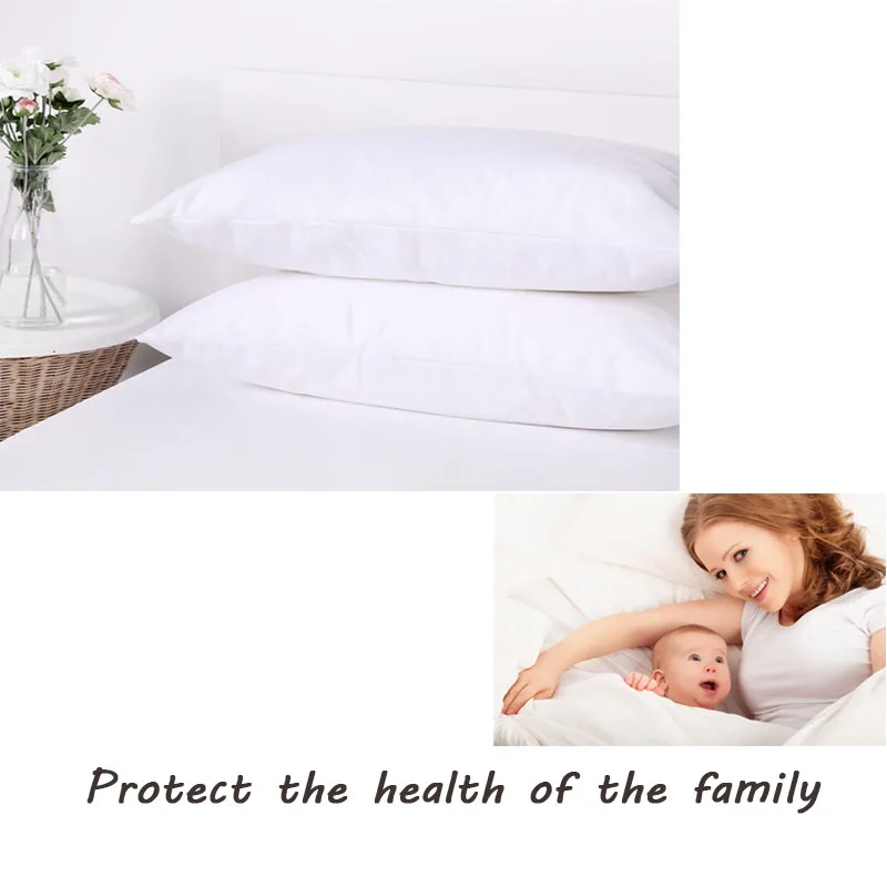 Size 60X80CM Hypoallergenic 100% Waterproof Smooth Pillow Protector Zippered Style -Set of 2 BedBug Proof Cover | Дом и сад