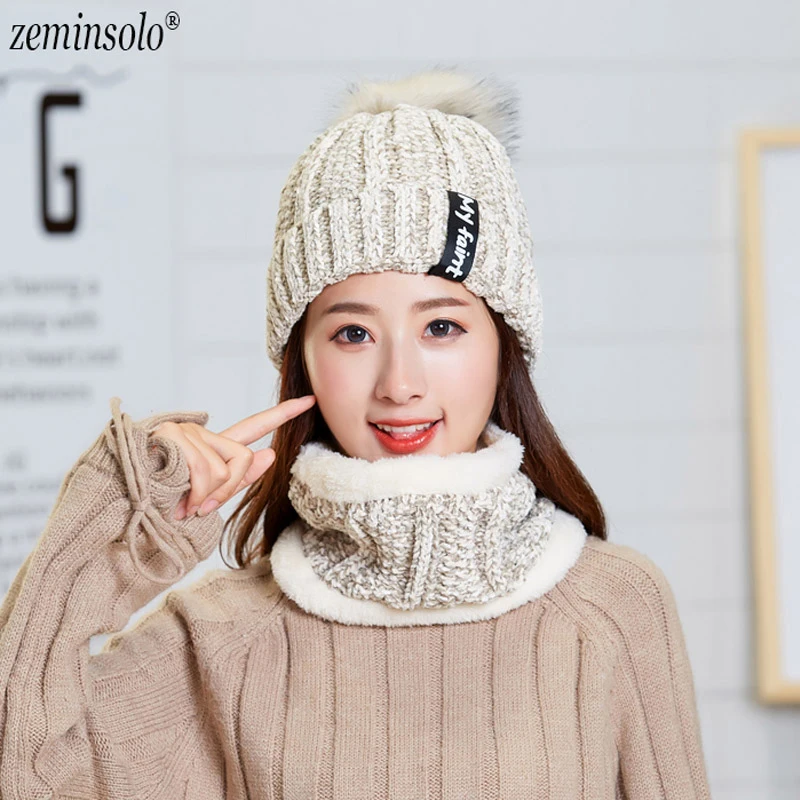 

New Fashion Women's Hats Warm Woolen Winter Hats Female Knitted Hat Cap For Women Girls Skullies Beanies Casual Beanie For Women