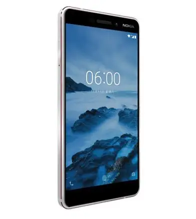 Мобильный телефон Nokia 6 2 го поколения TA 1054 4 Гб + 64 ГБ Android 7 Восьмиядерный процессор