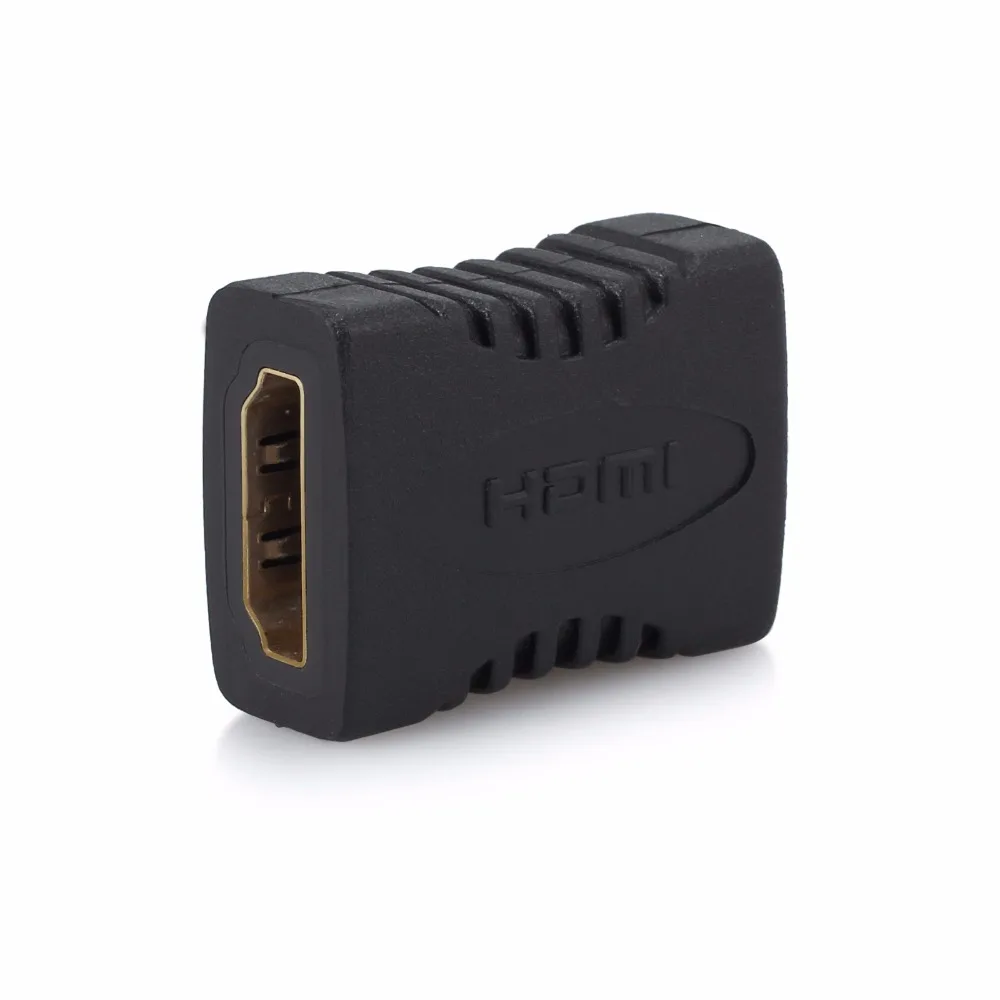 ESYNiC 4 шт. 4K HDMI 1 гнездо к гнезду F/F переходник для HDTV позолоченный Joiner 1080P Женский