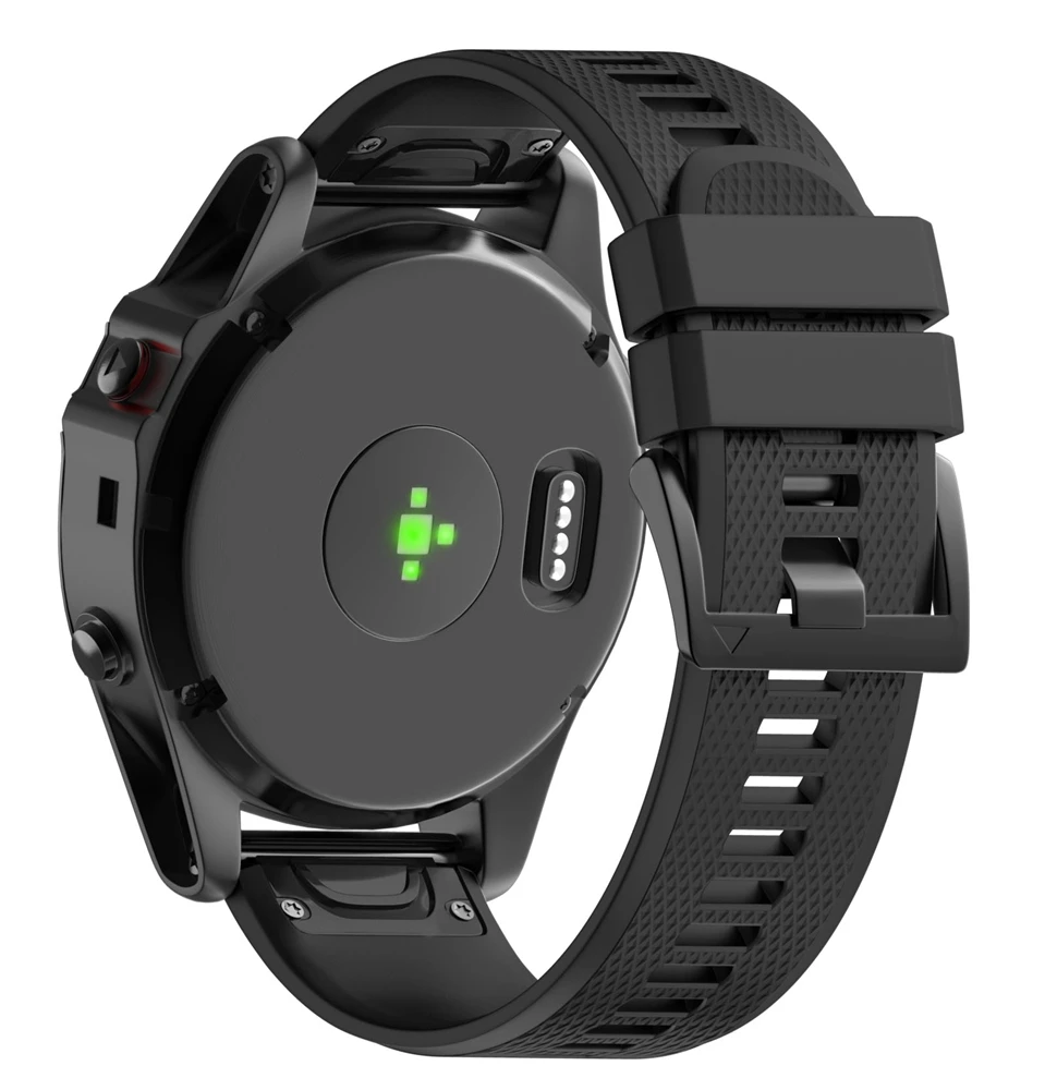 26 мм ремешок для Garmin Fenix 5X/Fenix 3/Fenix 3 HR часов спортивные умные часы чистый цвет легко