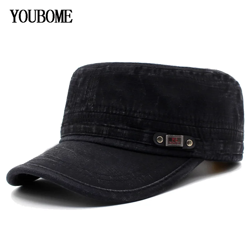 YOUBOME Fashion Men Baseball Cap Women Brand Snapback Caps Plain Vintage Hats For Men Flat Casquette Bone Vintage Dad Male Cap