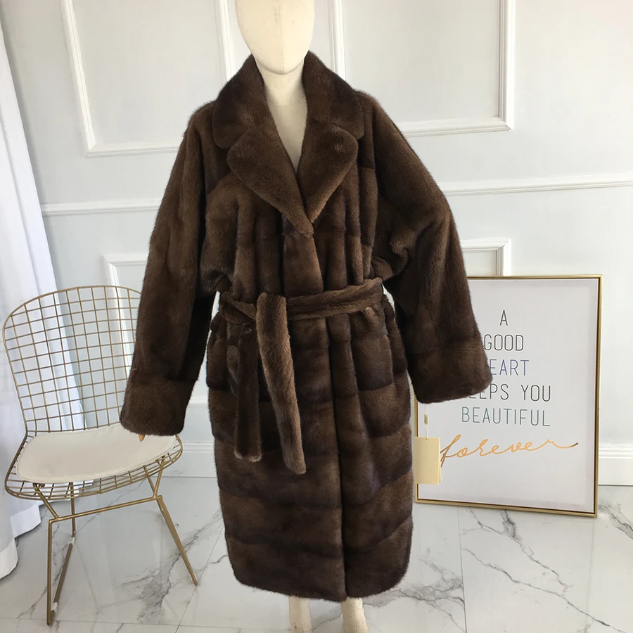 real fur coat