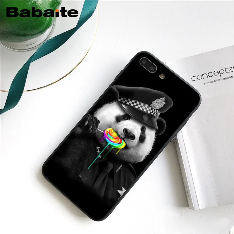 Babaite панда Dab на EM чехол для телефона для iphone 11 Pro 11Pro Max 5 5Sx 6 7plus 8 8Plus X XS MAX XR