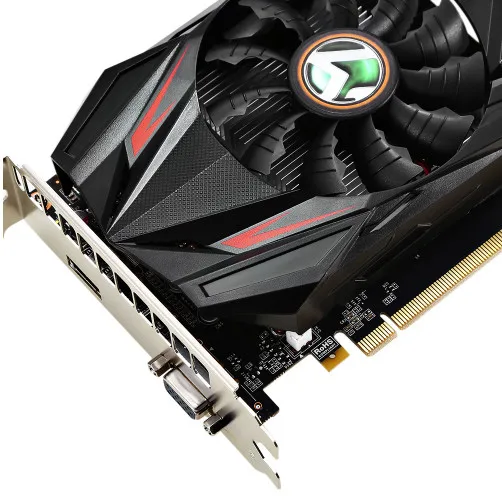 Maxsun MS-gt1030v Графика карта GeForce gt1030 2 ГБ 64bit GDDR5 pci-e 3.0 HDMI/VGA 384 cudr core 6000 мГц Поддержка
