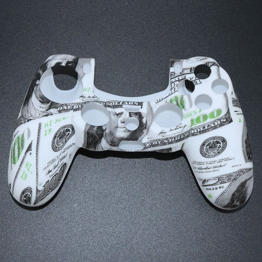 Противоскользящий Мягкий силиконовый чехол YuXi резиновый для Sony PlayStation Dualshock 4 PS4 DS4