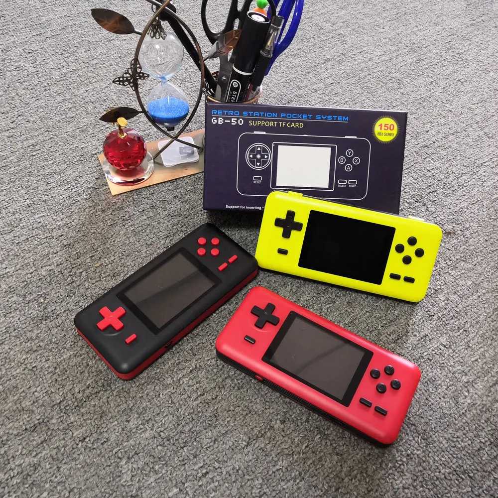 Портативная игровая консоль WOLSEN 586 в 1 карманная игра 3 0 дюйма Загрузка игры на TF
