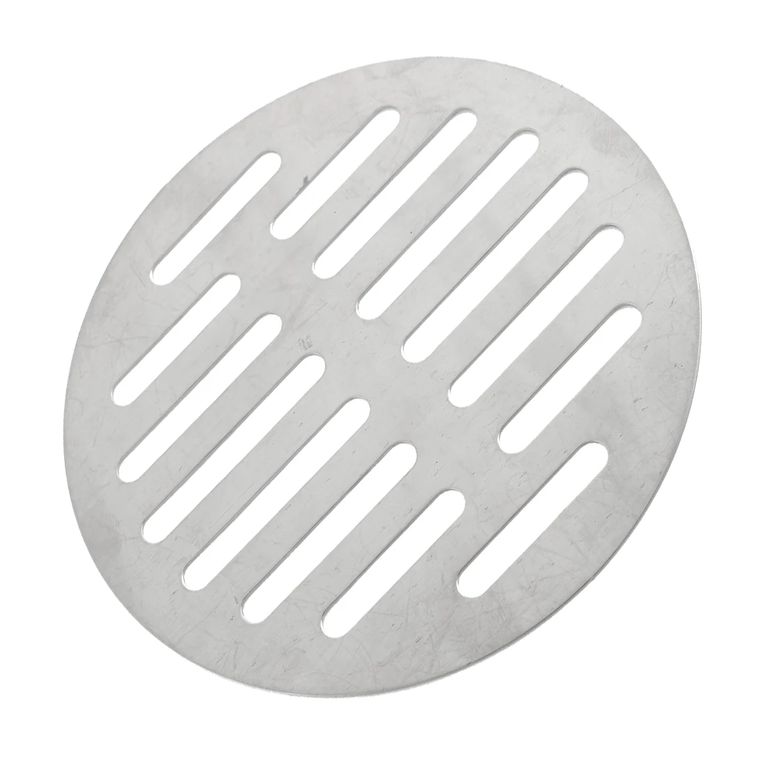 

Home Bathroom Supplies Silver Tone Round Stainless Steel Floor Drain Cover