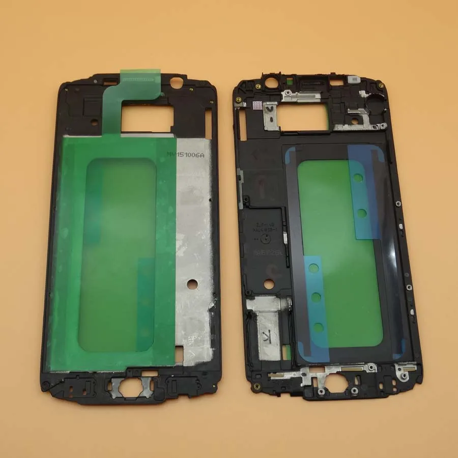 Для Samsung Galaxy S6 G920 G920A G920V G920P G920R4 G920T G920F Корпус Передняя средняя рамка защитная