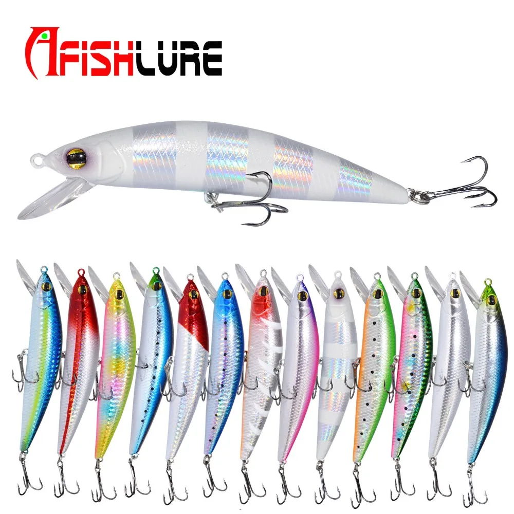 Рыболовная приманка Afishlure большая блесна для рыбалки 40 г 120 мм пластиковая