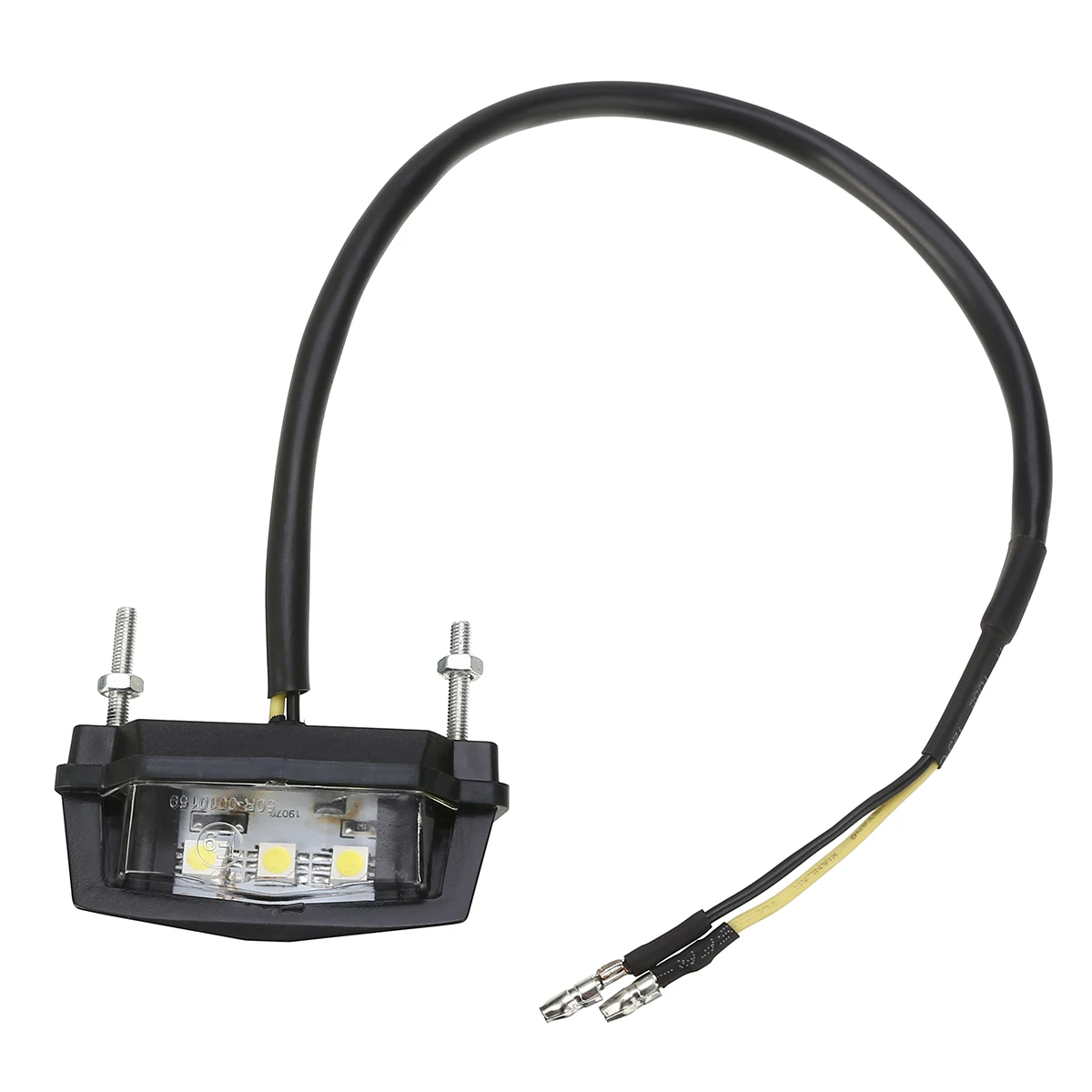 Mayitr 1 шт. прочный мотоцикл 12V задний номер светильник мини белый светодиод