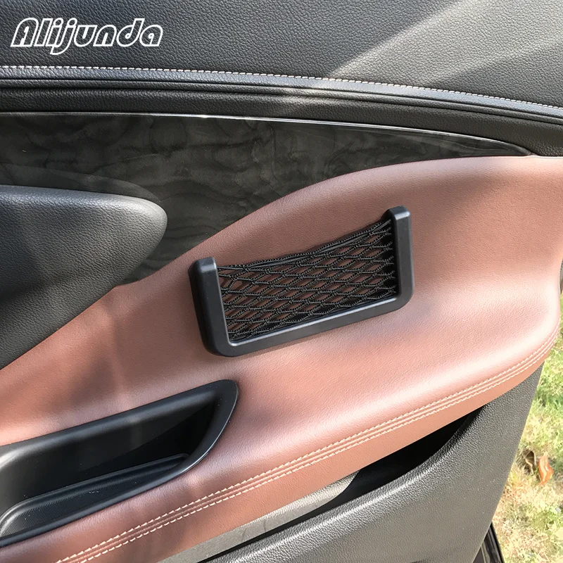 Автомобильная Стайлинг сетка для хранения сумка Hyundai ix35 iX45 iX25 i20 i30 Sonata Verna Solaris Elantra