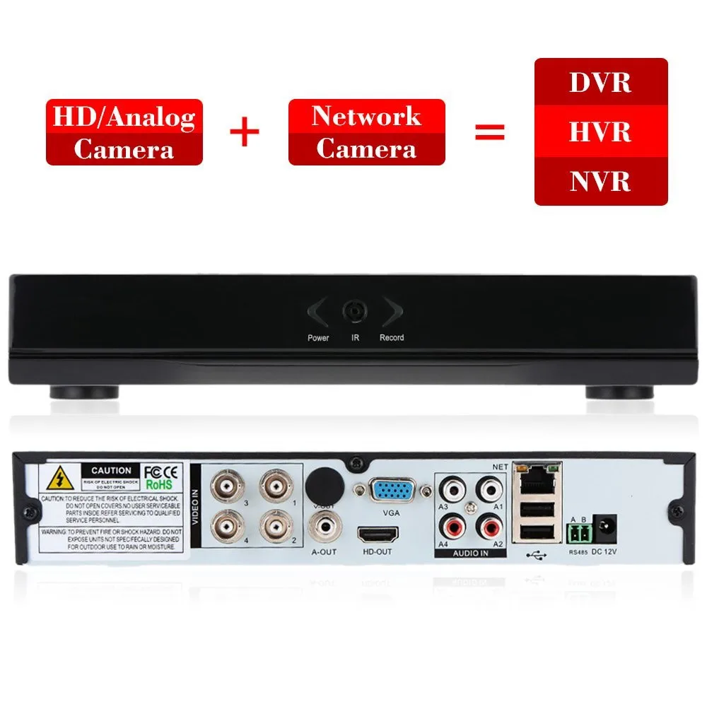 4 Каналы H.264 сети обнаружения движения 16CH DVR CCTV камеры видеонаблюдения Системы