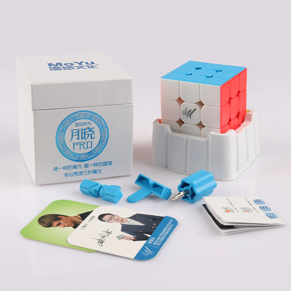D FantiX Moyu Guoguan Yuexiao Pro 3x3 скоростной куб 3x3x3 волшебный головоломка игрушка