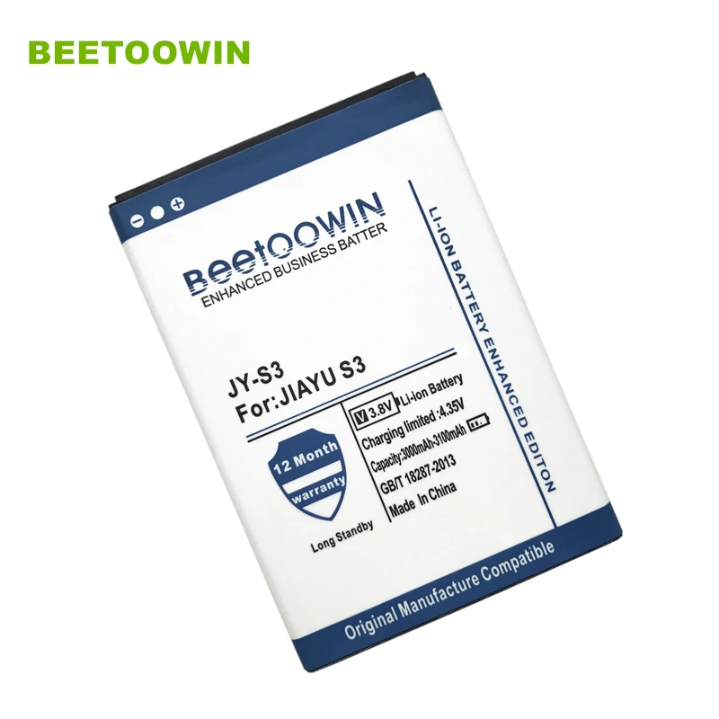 Beetowin 3100mAh JY S3/JY S3 аккумулятор высокого качества для JIAYU батареи|Аккумуляторы