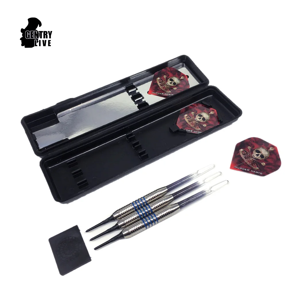 Cheap soft tip iron barrel darts tungsten color and blue dart for electronic Discount Factory hot sale metal set | Спорт и