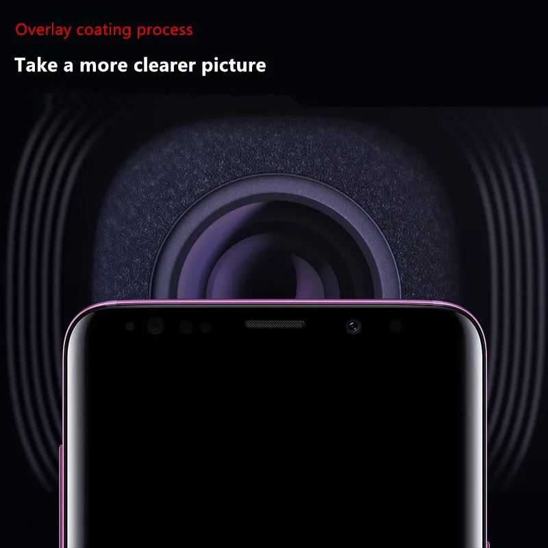 6D закаленное стекло для samsung Galaxy S8 S9 Plus 3D Защитная пленка экрана Note 8 S7 Edge S6 A8