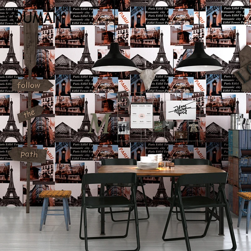 Wallpapers YOUMAN Rustic Vintage 3D Wallpaper Roll Vinyl PVC Retro Industrial Loft Wall Paper Abstract Art Wallpaper Living Room retro pvc features imitation engraving egyptian pattern room escaped wallpaper realistic characters art video wall wallpaper