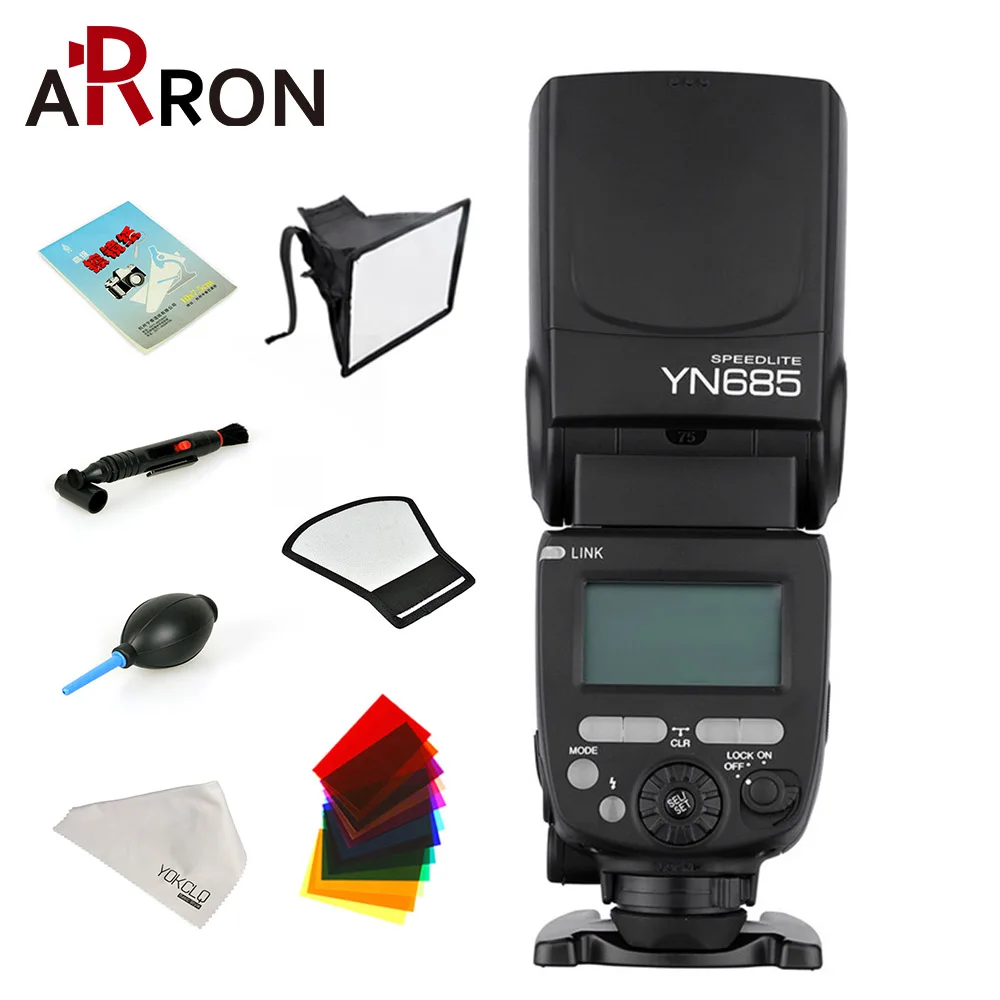 2018 Новинка Yongnuo YN685 YN 685 GN60 2 4G система i TTL HSS Беспроводная вспышка с радио Slave для Nikon