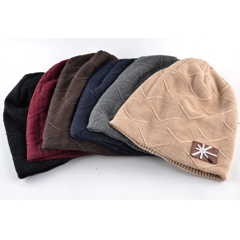 Мужская шапка мужские шапки skullies зимние для женщин одноцветные кепки gorros в стиле