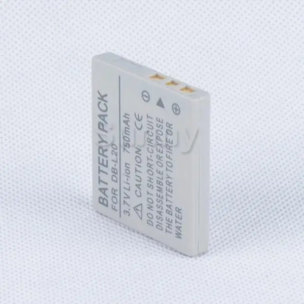 Аккумулятор (2 упаковки) + зарядное устройство для Sanyo DBL20 DB-L20 дБ L20 DB-L20A