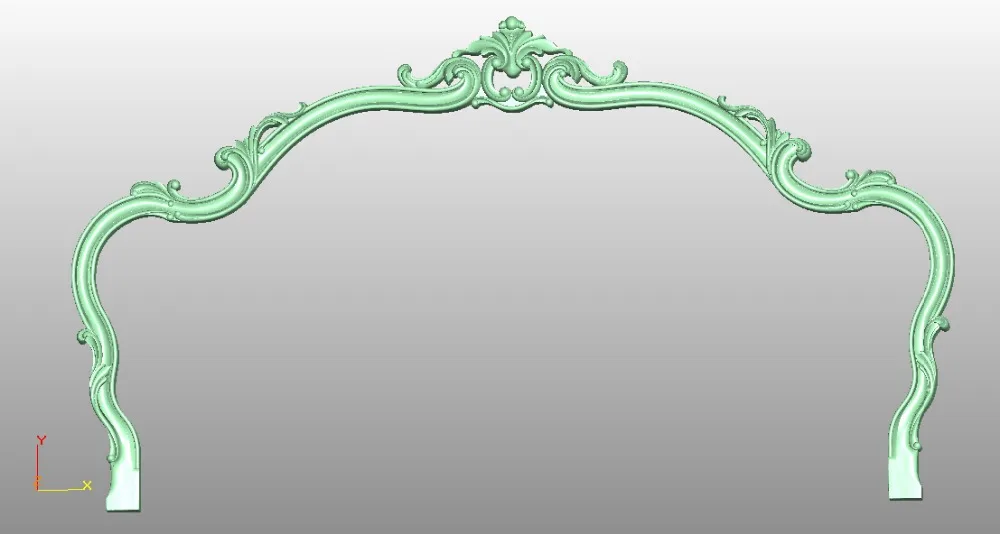 Высококачественная 3D модель STL рельеф для ЧПУ формат мебель рама 478|stl relief|3d model