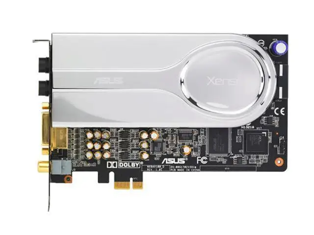 Used ASUS XONAR XENSE 7.1 Channels 16/24bit 44.1K/48K/96K/192KHz PCI Express x1 Interface Sound Card 100% tested good | Компьютеры и