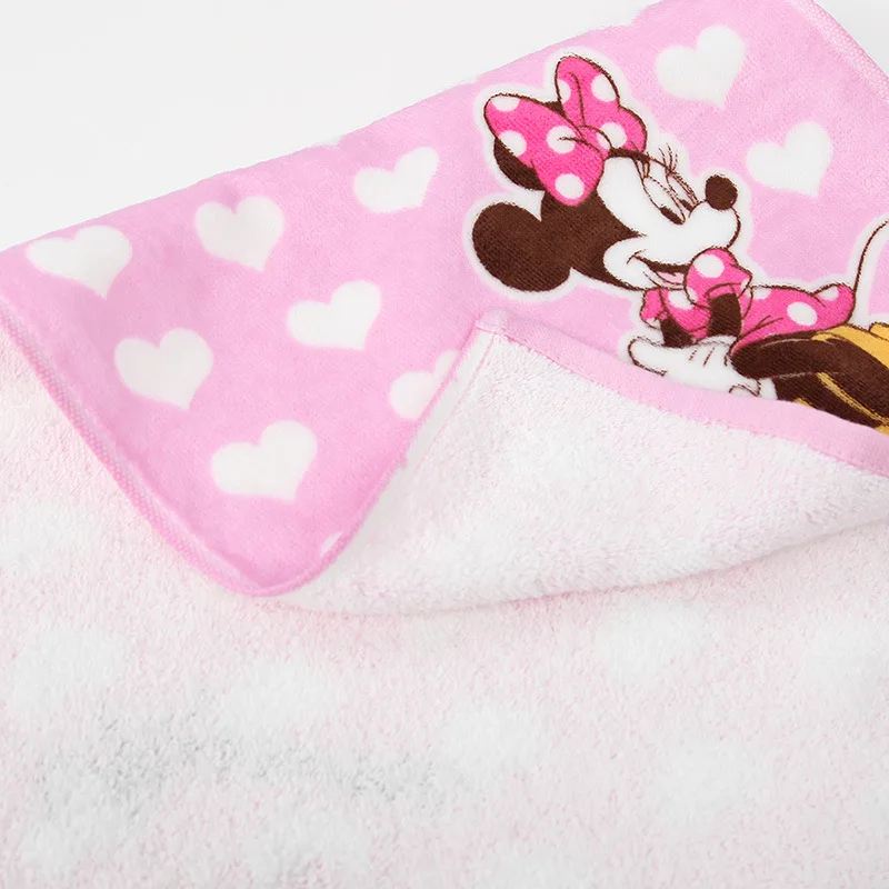 

Disney Towel 100%Pure Cotton Wiping face Wiping hair Water absorption Adult children towel children boy baby girl Minnie Mickey