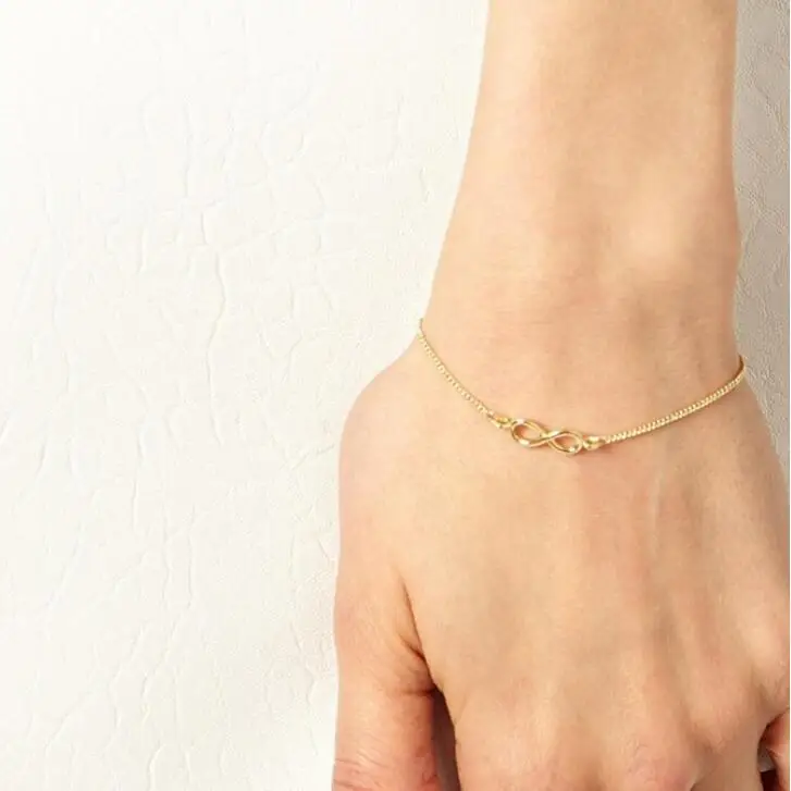 Новый популярный модный женский браслет lucky 8 в европейском и американском стиле