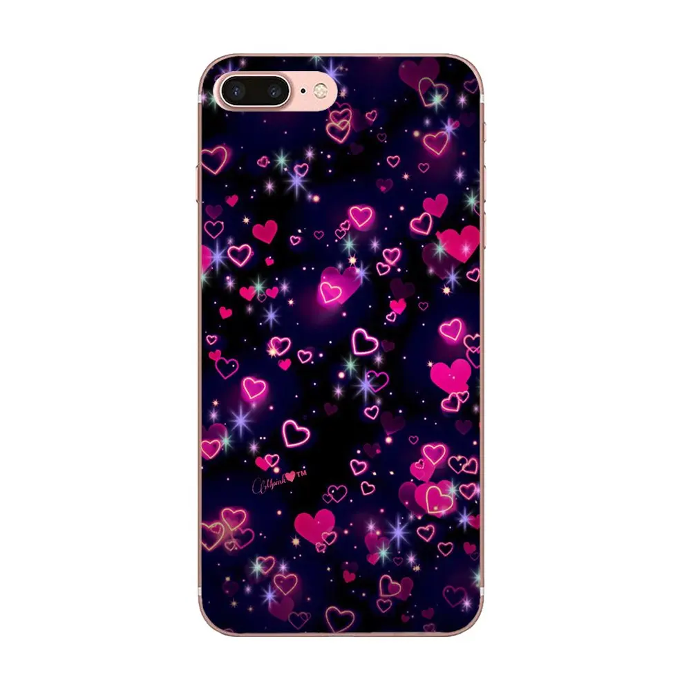 as picture Мягкий чехол для I Love You розовыми сердцами для Galaxy J1 J2 J3 J330 J4 J5 J6 J7 J730 J8 mini Pro - Цвет: as picture