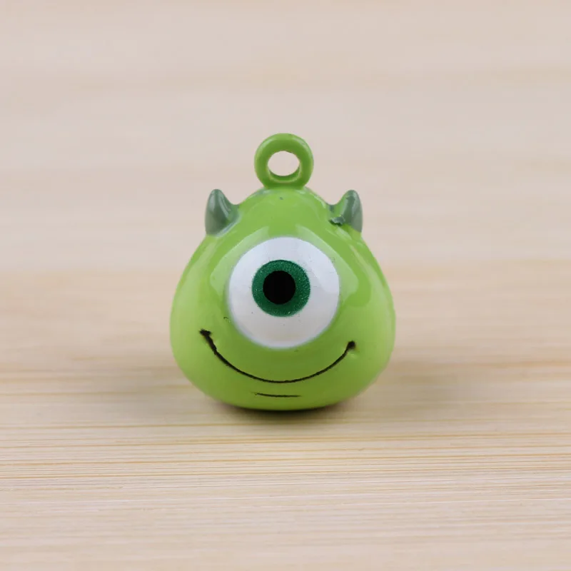 Number 3 Diy ювелирные аксессуары Мультфильм Pet колокольчик Сова смеющаяся лягушка брелок Лисичка аксессуары - Цвет: Number 3