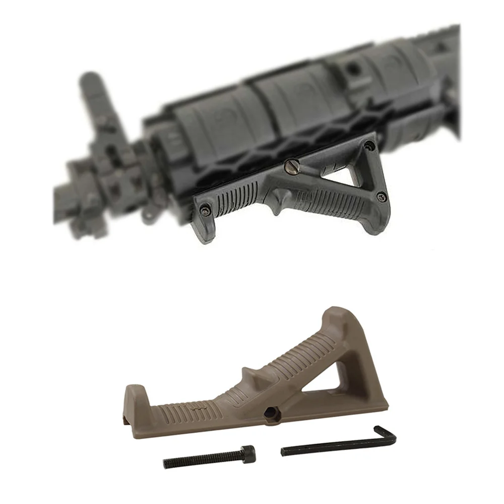 Тактическая Передняя рукоятка пистолет аксессуары ручка AFG2 угловой Foregrip треугольник держатель подходит 20 мм Пикатинни Охота страйкбол военный