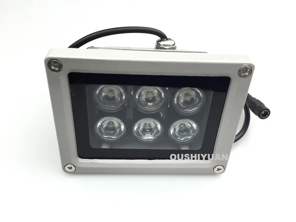 Система видеонаблюдения с 6 светодиосветодиодный белый свет ночное видение для