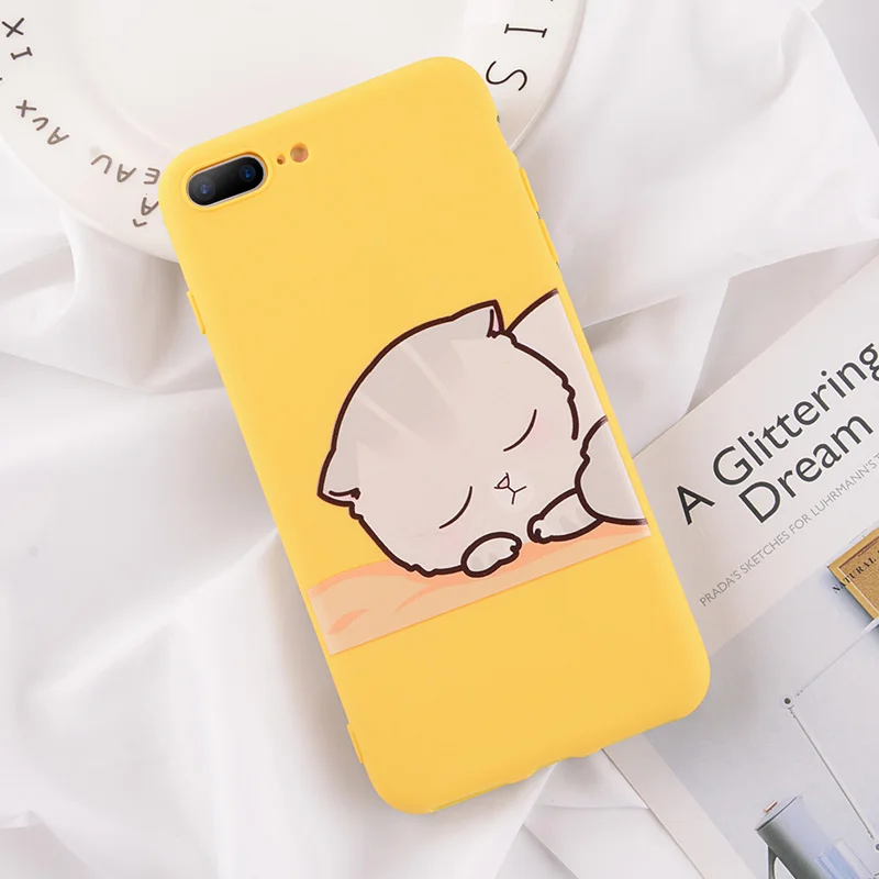 T22 Lovebay чехол для телефона для iPhone 11 6 6 S 7 8 Plus X XR XS 11Pro Max милый мультяшный буквенный олень смайлик Мягкий ТПУ чехол для iPhone - Цвет: T22