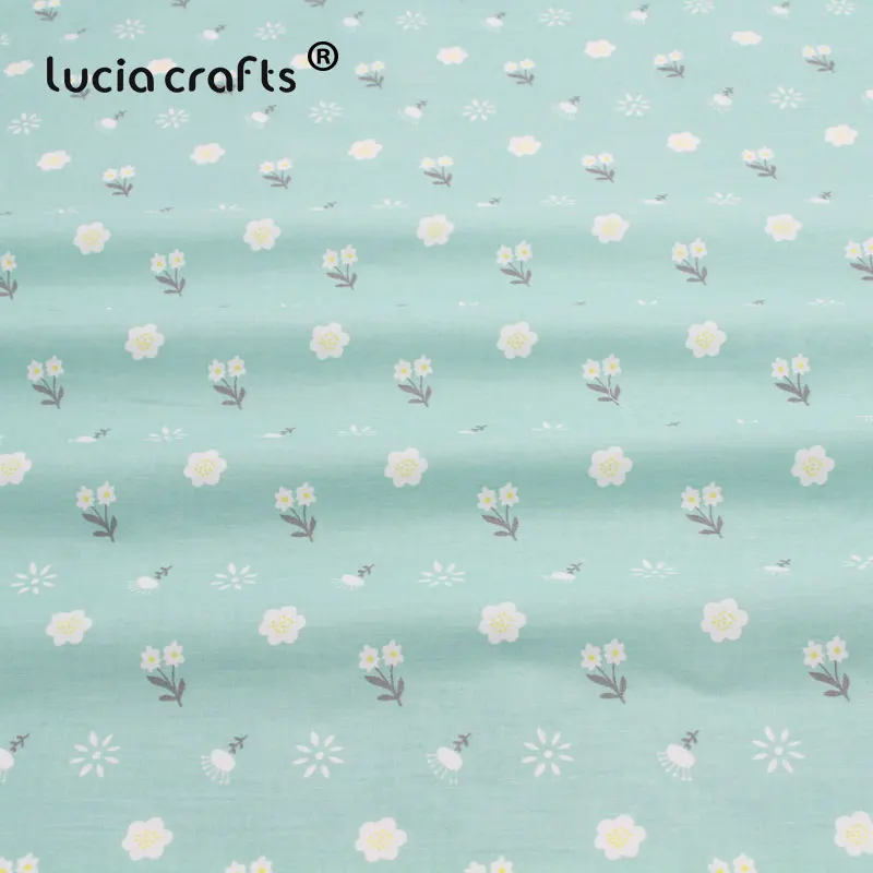 Lucia craft 50*50 см хлопковая Лоскутная Ткань с мультяшным принтом ткань сделай сам