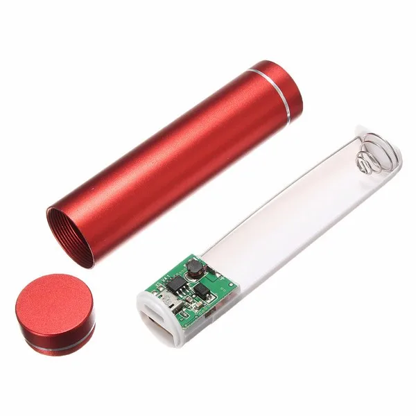 Чехол для хранения внешних аккумуляторов 1 шт. USB 5 в А внешний аккумулятор 18650