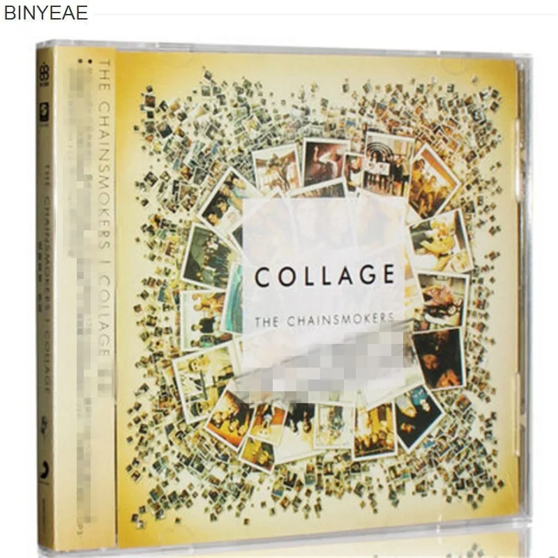BINYEAE Ново CD сделать село: Colagem Pencilcase disco [frete grtis]|Сумки для CD/DVD-плеера| |