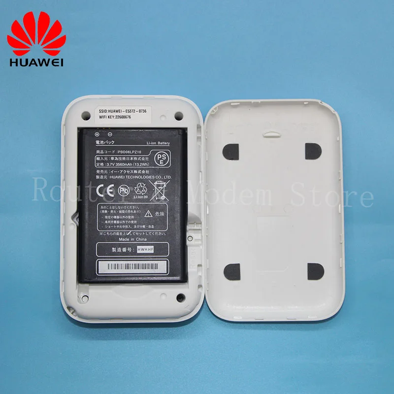 Разблокированный Новый 4G Карманный маршрутизатор Huawei E5372 LTE Мобильный Wi Fi точка