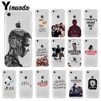 yinuoda stranger things coque shell phone case for iphone 8 7 6 6s plus 5 5s se xr x xs max coque shell