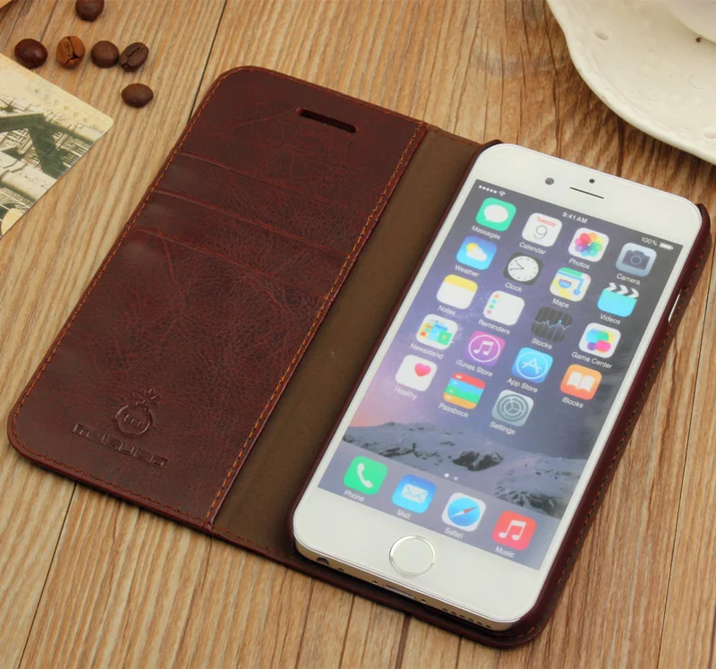 Кожаные чехлы для логотипа Musubo Apple iphone 7 чехол на айфон 6 Plus 6s 5 5s SE Роскошный Samsung