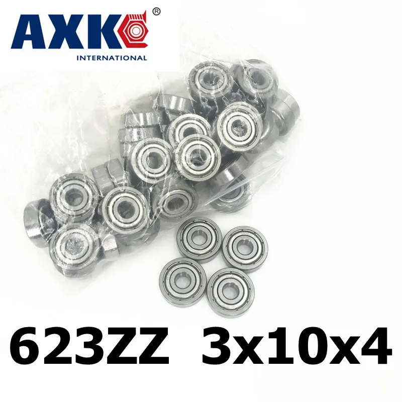Axk 623zz подшипник Φ 10 шт 3x10x4 мм миниатюрные 623-2z шарикоподшипники 623 Zz Emq Z3v3 качество |