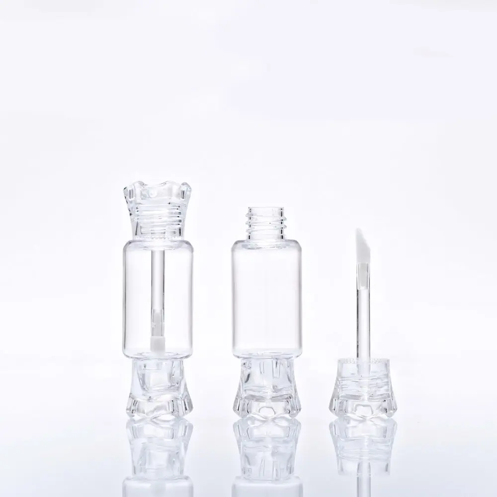 100 pcs 8ml clear lip gloss tube, plastic candy lip gloss tube packing container