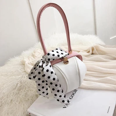Pink and White Летние новые мини роскошные сумки женские сумки круглые сумки Известные бренды белые черные кожаные маленькие сумки для девочек - Цвет: Pink and White